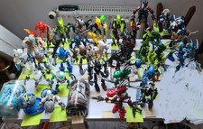 un lot de 33 lego bionicle