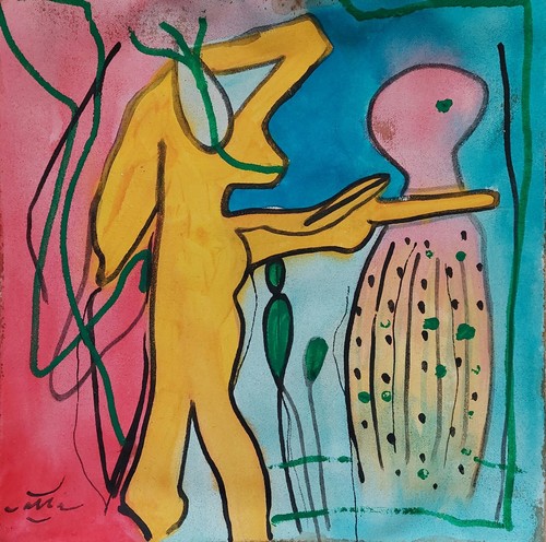 Tableau huile sur toile
