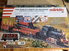 Marklin Delta 2916 World's Finest HO Railroad Starter Set for MultiTrain Control