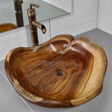 Bol En Bois Racine Lavabo Bol