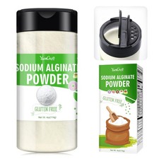 Poudre d'alginate de sodium – 1134 g d'alginate de sodium pur de qualité alim...