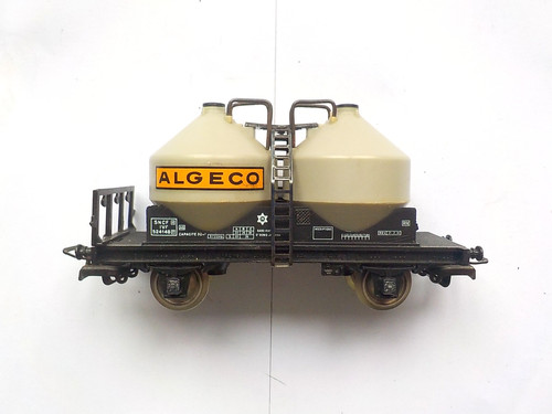 Wagon jouef - wagon, gris