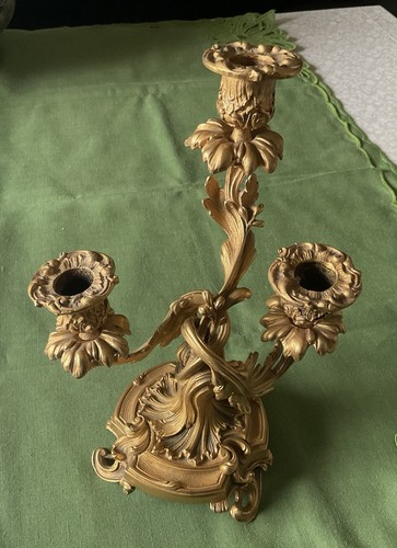 Jolie bougeoir bronze - en,