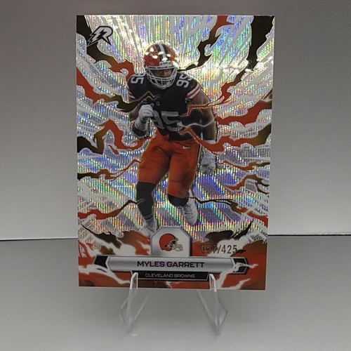 Myles garrett browns refractor - myles,