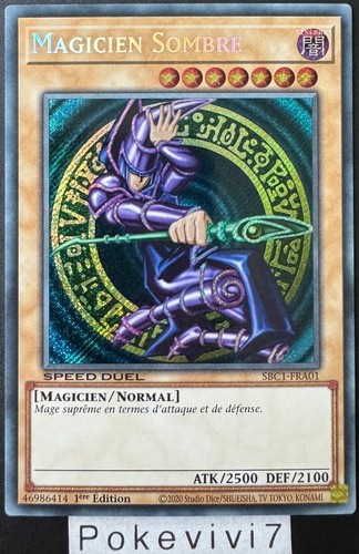 Carte magicien - yu-gi-oh!,