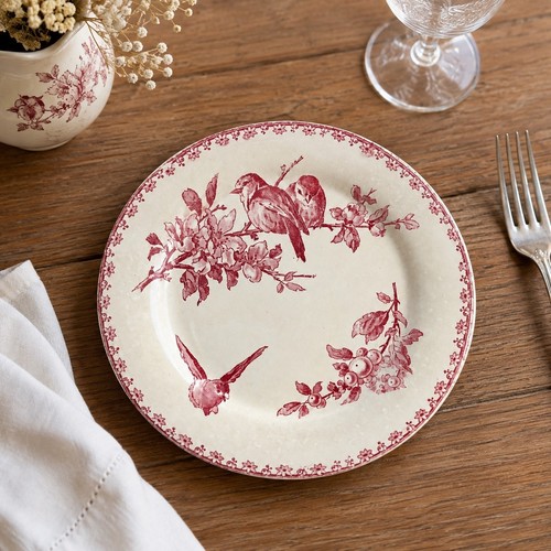 Assiette ancienne faïence - assiette,