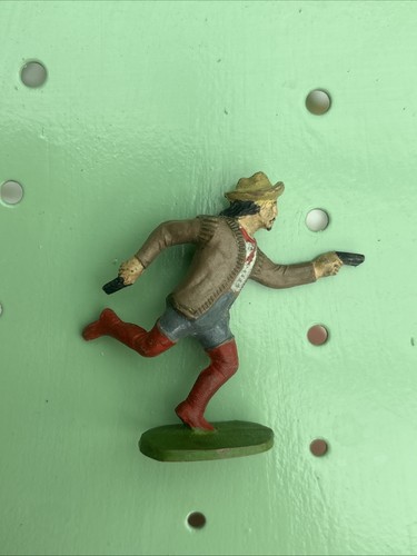 Figurine buffalo cow - figurine, boy