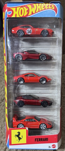 Hot wheels ferrari pack - wheels, 5-pack