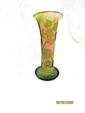 Authentique vase Gallé Décor