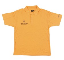 Veuve Clicquot Embroidered Polo Shirt Size Large. NEW. Rare. 100% Cotton