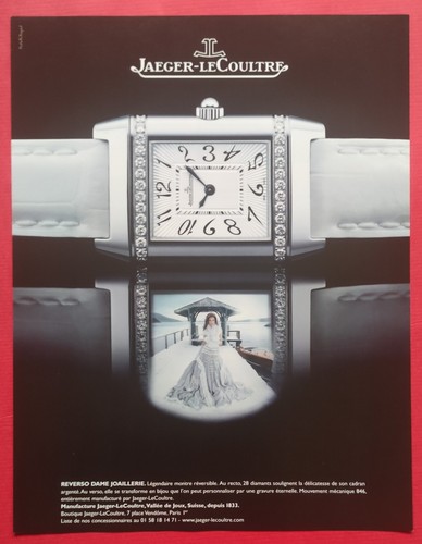 Publicité presse pour montre - publicité,
