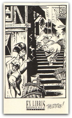 Libris sérigraphie verron - ex-libris,