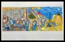 Raoul DUFY : La moisson