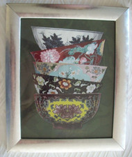 CADRE TABLEAU Thème VAISSELLE  Impression sur Toile Bel Encadrement Déco Cuisine