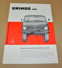 Mercedes Benz Unimog 30 Truck Brochure Prospekt 1261 DE