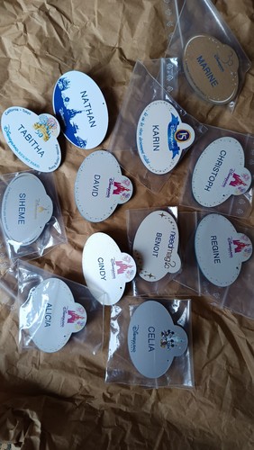 Lot name tags - lot, de