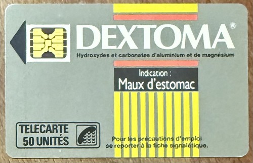 Dextoma télécarte privée - tÉlÉcarte,