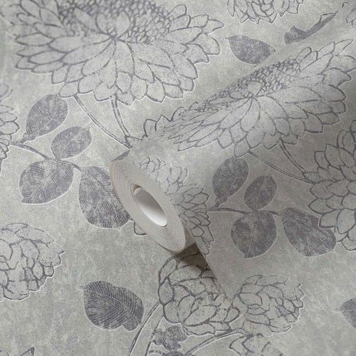 Papier peint avec motif - peint,
