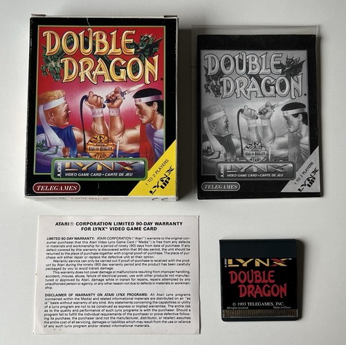Double dragon lynx atari - dragon,