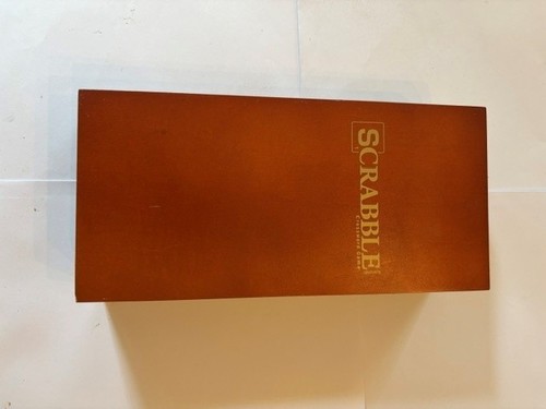 Vintage deluxe wooden scrabble - deluxe,