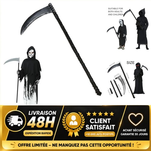 Faux faucheuse halloween - faux, de