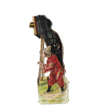 ancien chromo découpis  H. 9