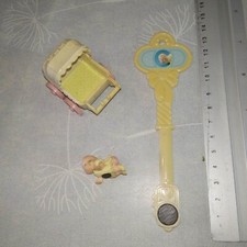 PRECIOUS PLACES village clefs magiques FISHER PRICE 1988 - figure + key