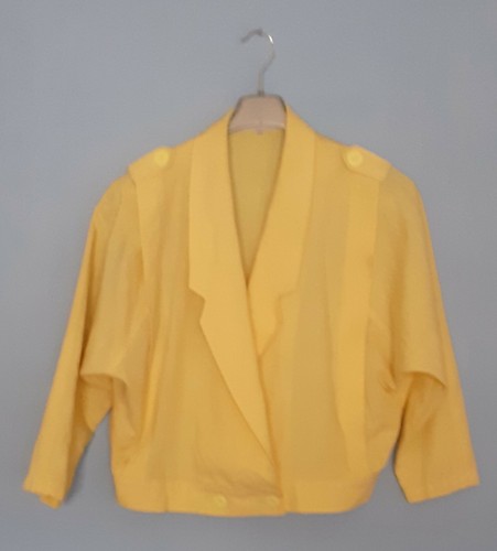 Tailleur jaune - , (blazer+jupe)