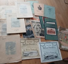 Lot vieux papiers : journaux