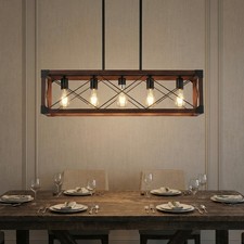 31'' Rustic Pendant 5 Light