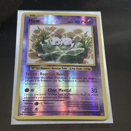 Carte pokémon mew - carte,