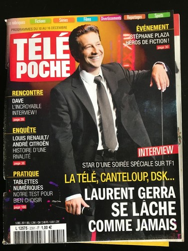 Télé poche 2011 - poche, 5/12/2011