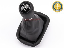 Pommeau de Levier de Vitesses Soufflet pour Seat Leon Toledo 6 Vitesses Cuir