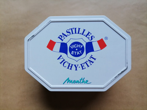 Boite ancienne pastilles - boite,