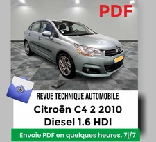 RTA REVUE TECHNIQUE AUTOMOBILE -CITROEN C4 2 2010 HDI . FR. PDF