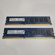 KINGSTON 8Go 2x4Go 1Rx8 DDR3 KINGSTON PC3-12800U 1600MHz K531R8-HYA