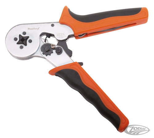 Ratchet crimping pliers for - crimping,