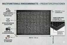 Tapis de sol MONA 80 x 120 x