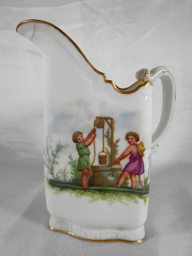 Pot lait scènes - lait, d'