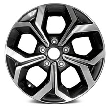 Wheel 16x6.5 Aluminum 5 Spoke
