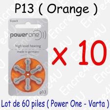 60 piles auditives : ORANGE