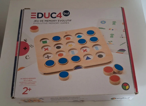 Jeu memory évolutif - jeu,