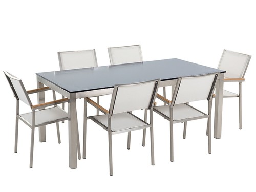 Table jardin 6 chaises - jardin,