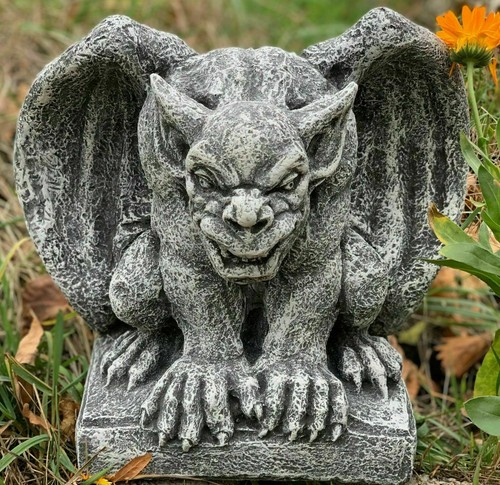 Sculpture pierre gargoyle - sculpture, en