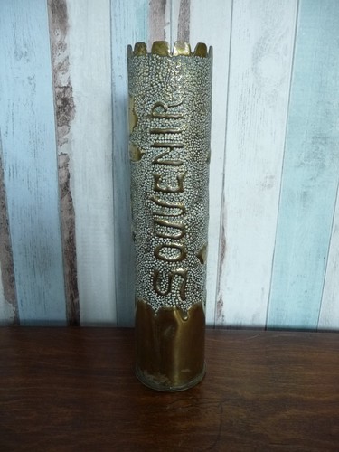 Vase obus sculptés - vase,