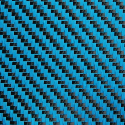 Tissu hybride fibre - fibre, de