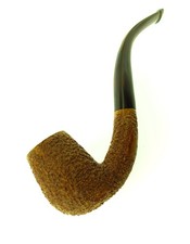CLARENCE MICKLES BENT MAGNUM TANSHELL  PIPE