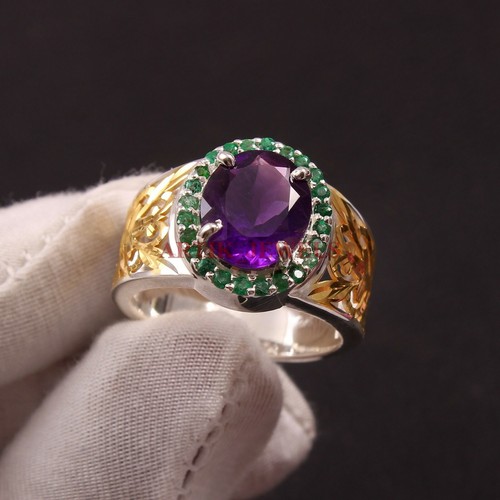 Bague argent plaqué 14k - plaqué, or