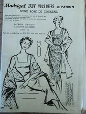 ANCIEN PATRON MADRIGAL N° 331