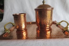 Ensemble Plateau et 2 pots en